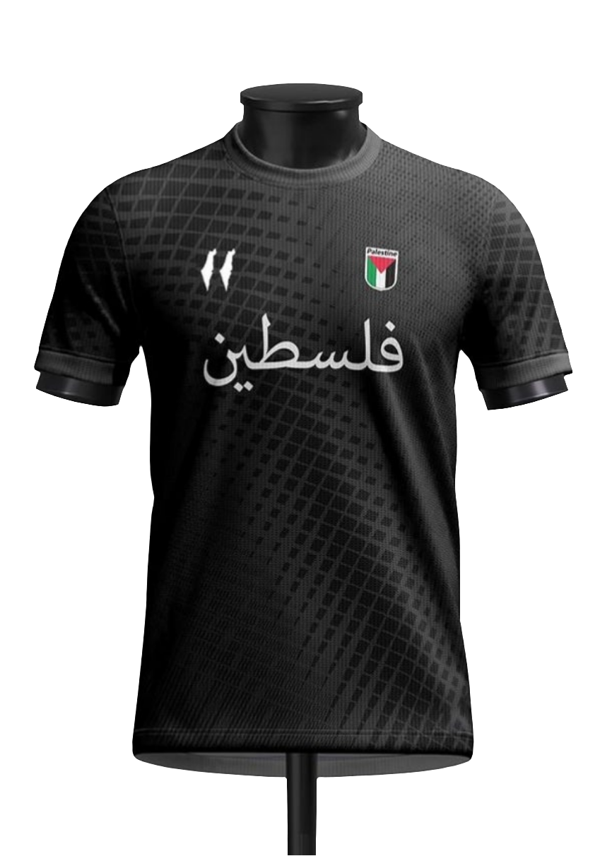 Camiseta Fútbol bandera Palestina